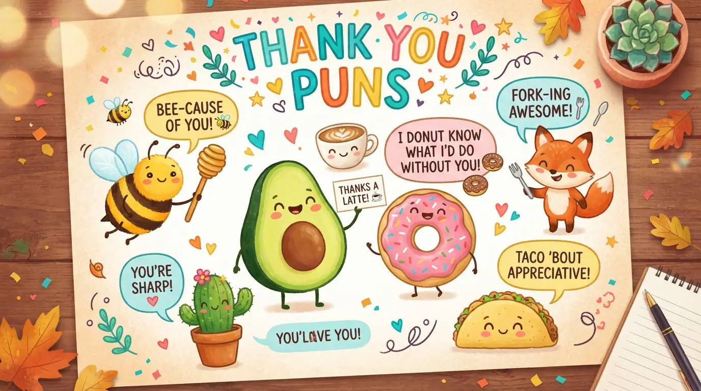thank you puns