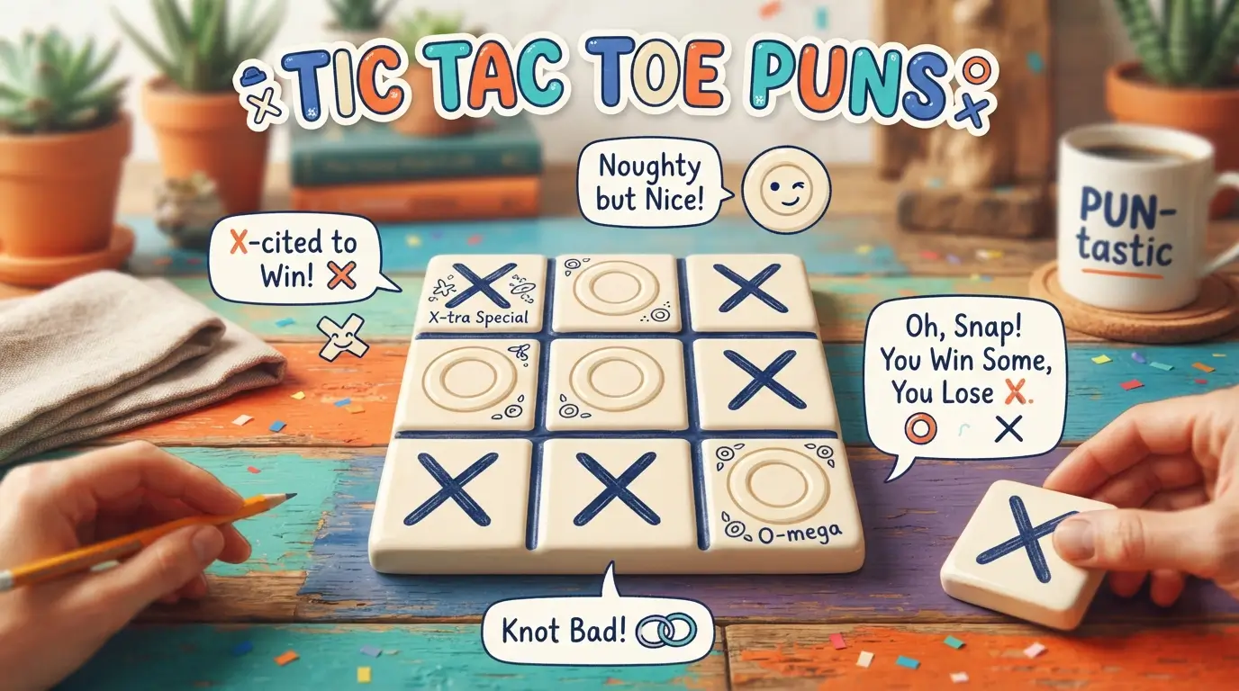 tic tac toe puns
