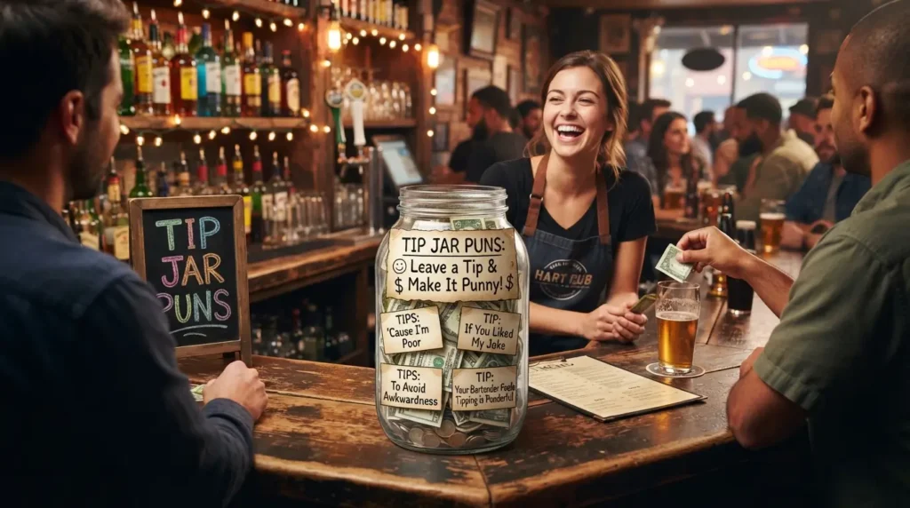 tip jar puns