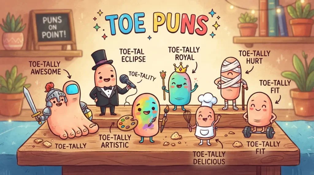 toe puns