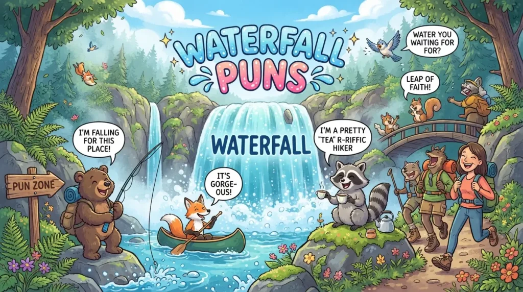 waterfall puns