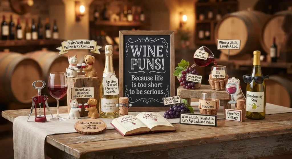 wine puns