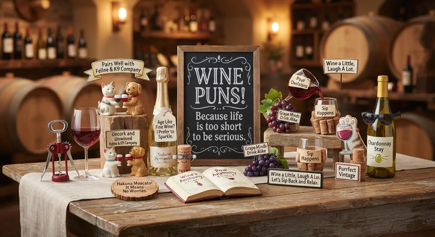 wine puns