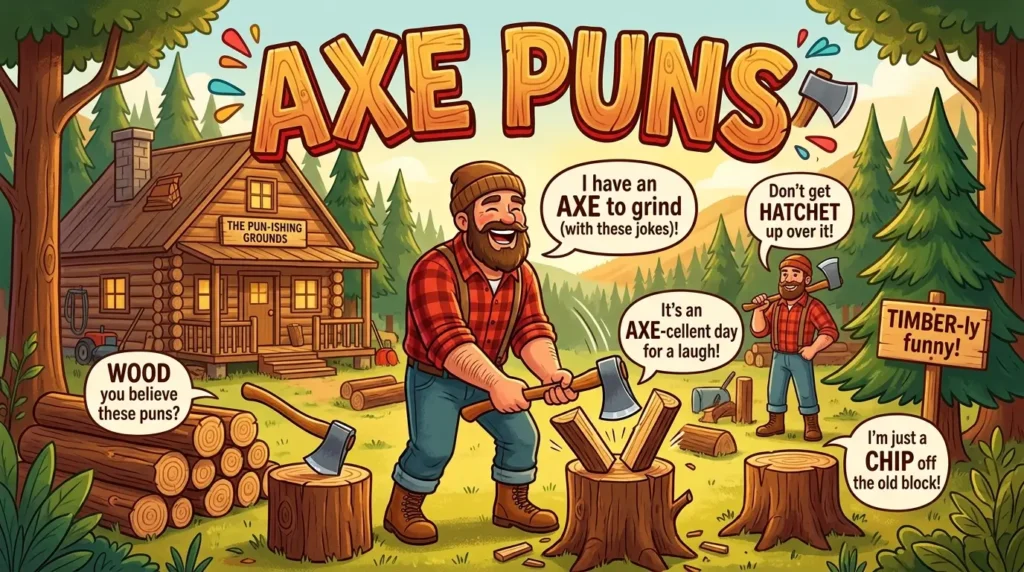 axe puns