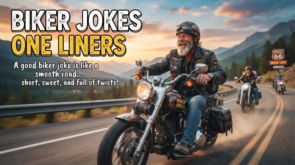 biker jokes one liners