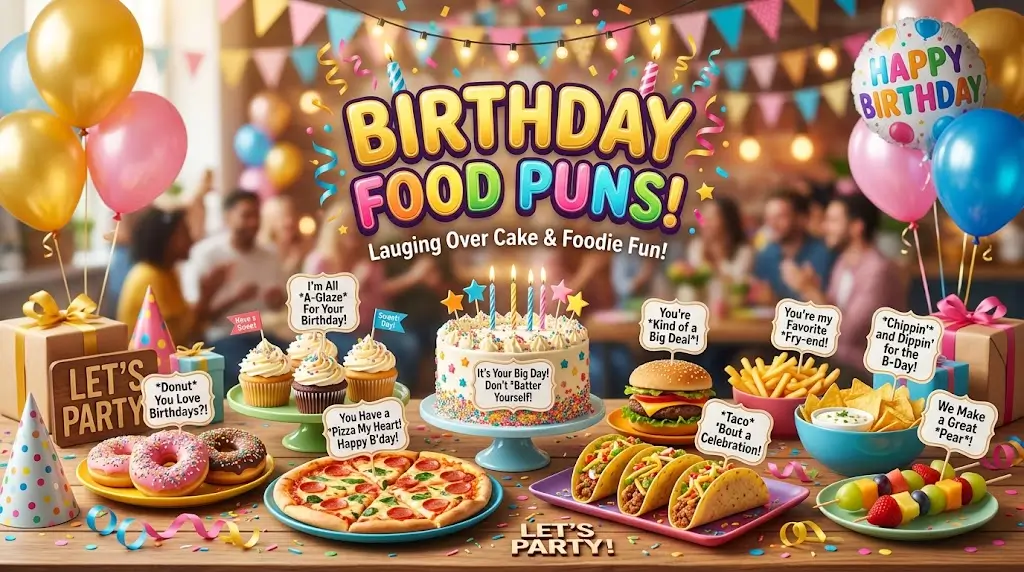 birthday food puns