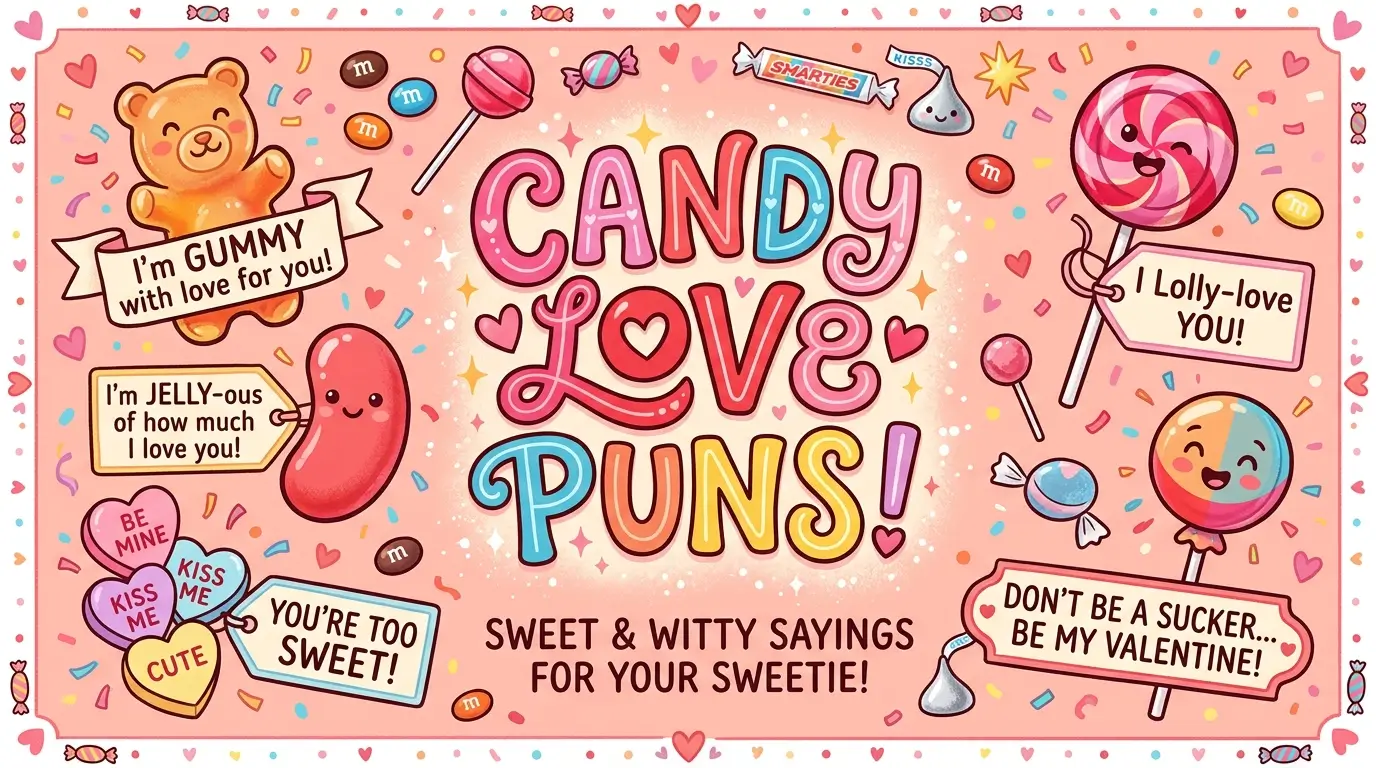 candy love puns