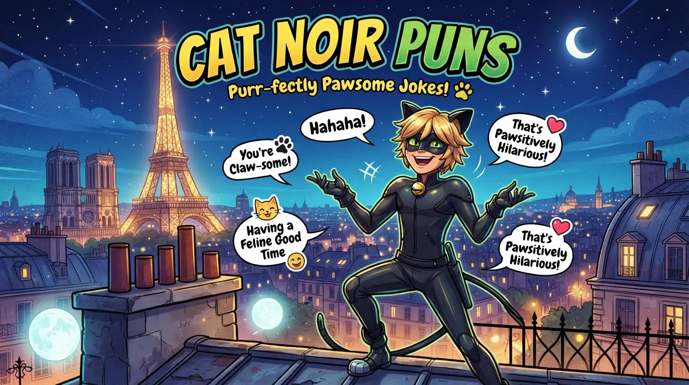 cat noir puns