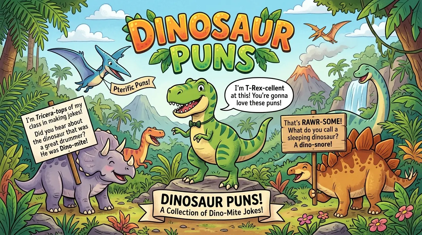 dinosaur puns