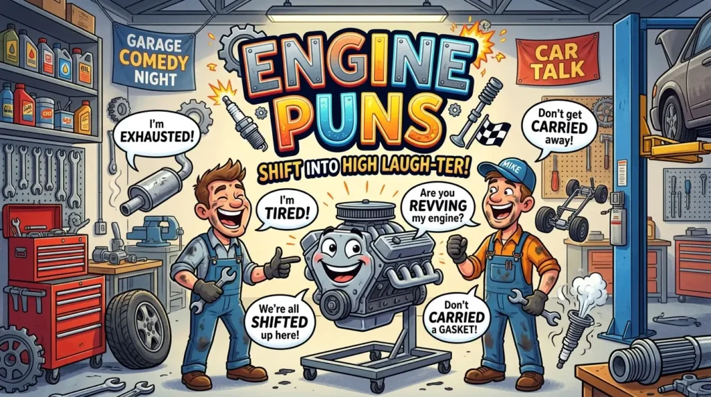 engine puns