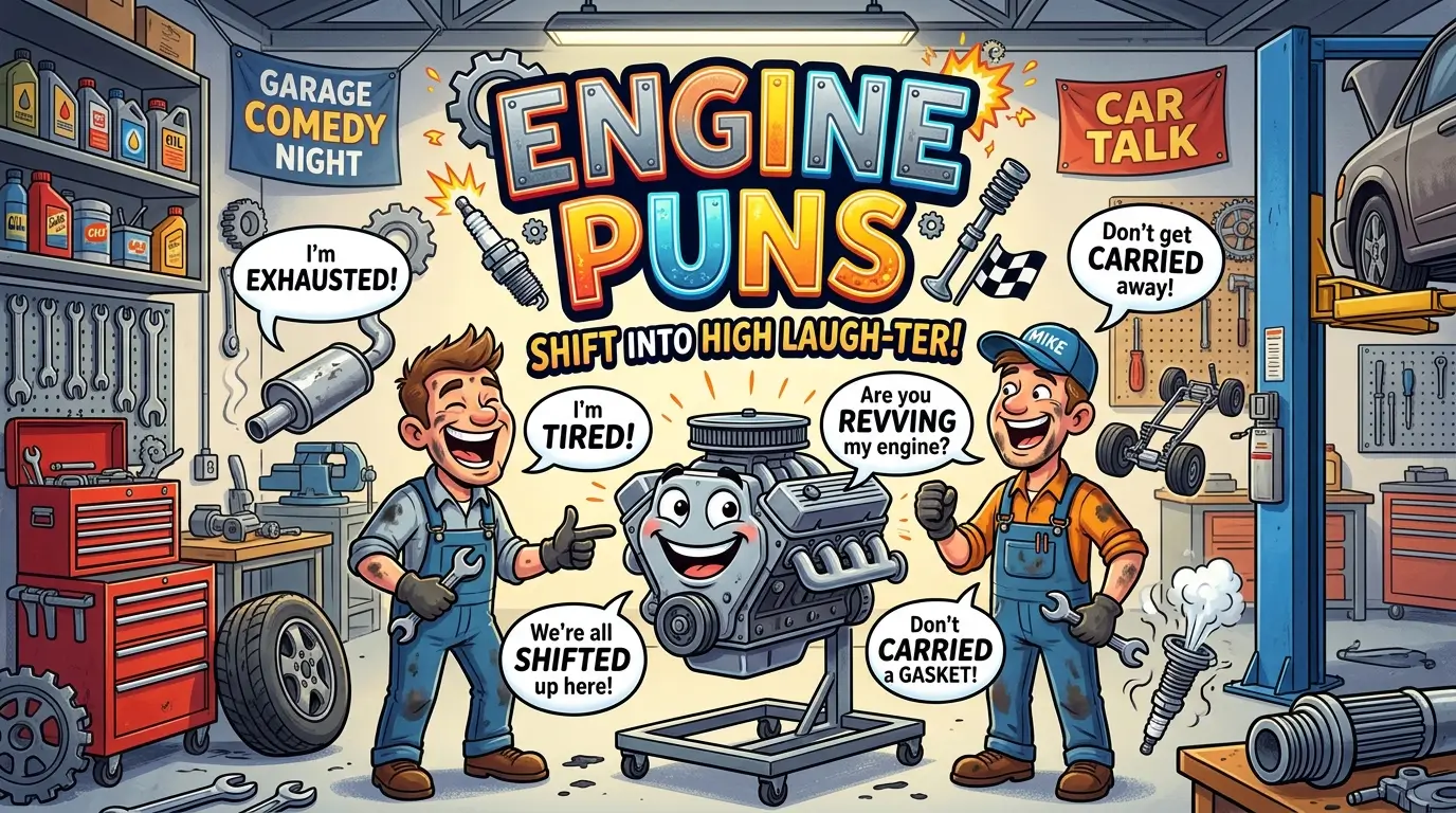 engine puns