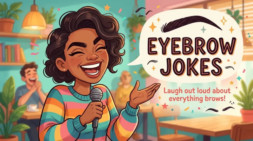 eyebrow jokes