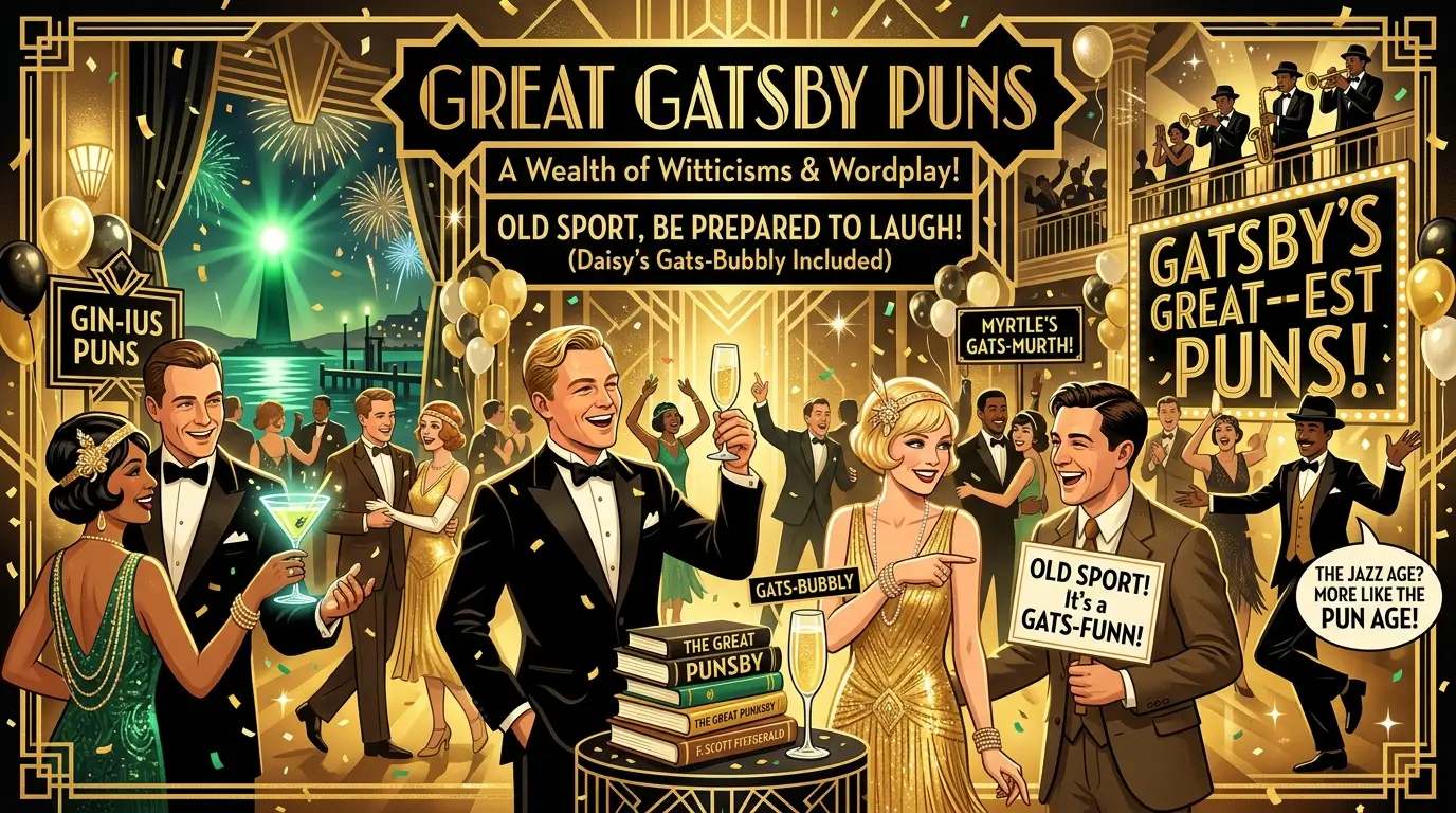 great gatsby puns