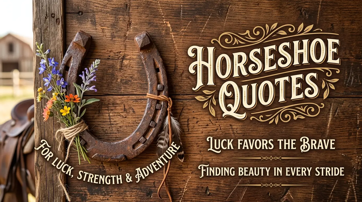 horseshoe quotes