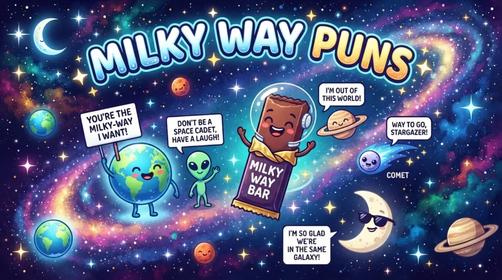 milky way puns