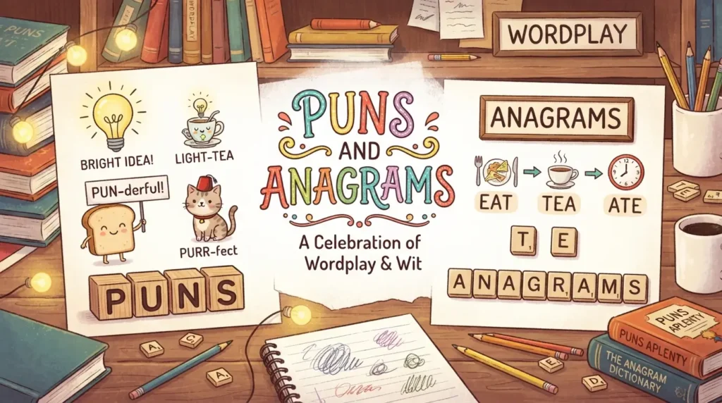 puns and anagrams