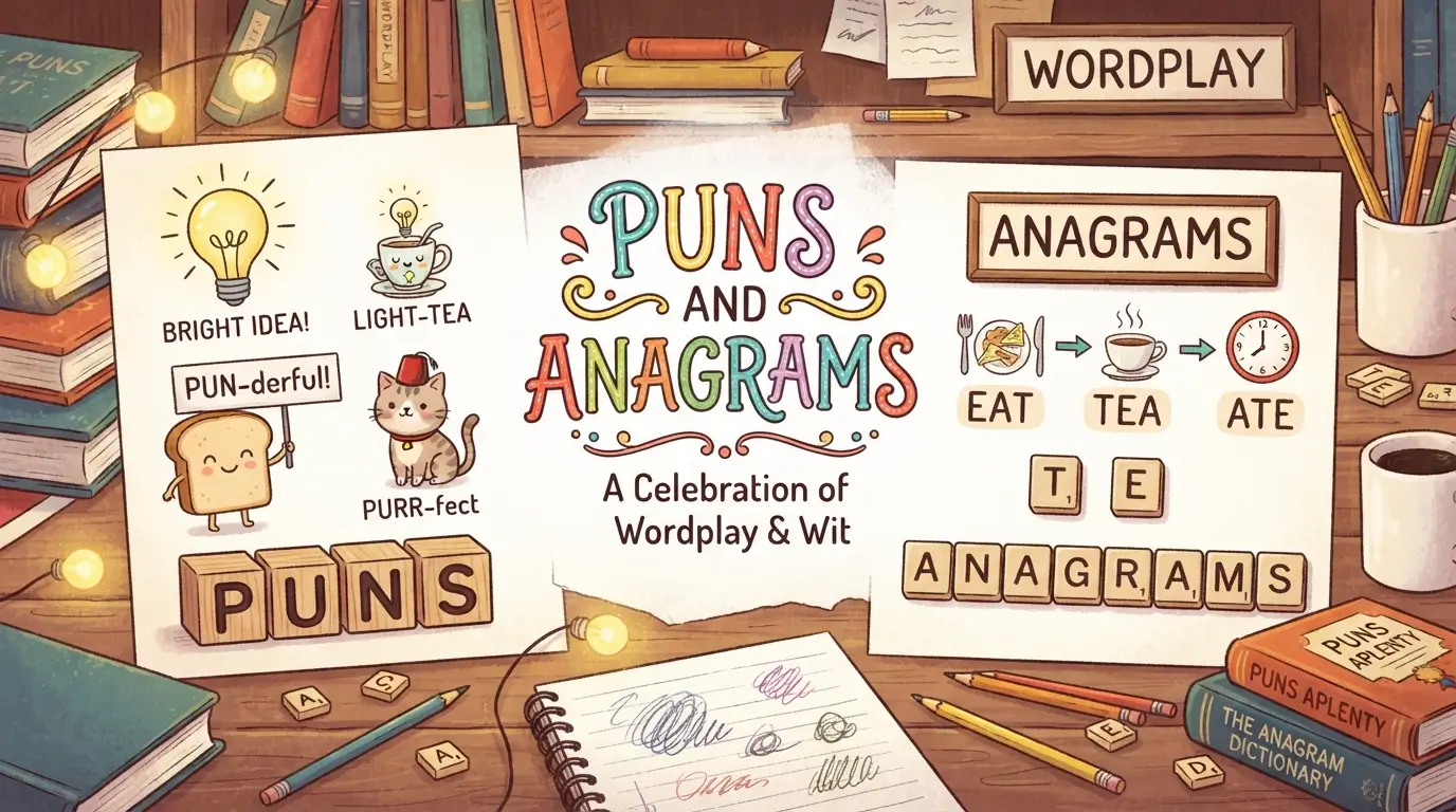 puns and anagrams