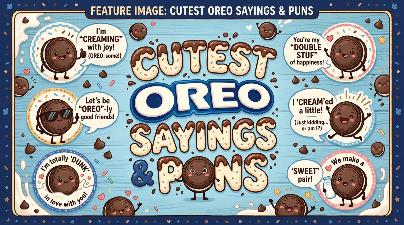 puns cute oreo sayings
